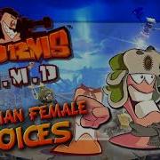 Worms 3D Voice Clips Russian Female