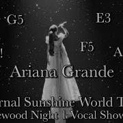 Ariana Grande Eternal Sunshine Eternal Sunshine Tour Inglewood Los Angeles
