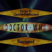 Doctor Who Cloister Productions 0114 S Series 2 Titles Recreation