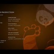 Kung Fu Panda End Credits