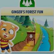 Talking Tom Gold Run Forrest Theme