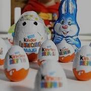 Giant Kinder Surprise Eggs Maxi Easter Eggs Bunny Rabbit Surprise Chocolate Egg Unboxing Fluffyjet