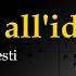 Intorno All Idol Mio Marco Antonio Cesti E Minor Vocal Guide Piano Accompaniment