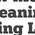 SHOW ME THE MEANING OF BEING LONELY BACKSTREET BOYS KARAOKE
