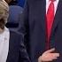 Trump S Looming Onstage Presence In Presidential Debate Election 2016 The New York Times