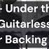 The Church Under The Milky Way Guitarless Guitar Backing Track