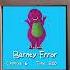Barney Error Leap Frog Leapster L Max Edition 17 ONLY