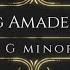 Wolfgang Amadeus Mozart Allegro In G Minor K 312 590d