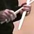 LOUIE BELLSON Drum Clinic 1991 Front Row Clear Snare Drum View