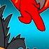 AMONG KAIJU Godzilla In Among Us DinoMania Animated Fan Film
