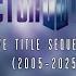 Doctor Who The Definitive Title Sequence Compilation 2005 2025 Part 2 The Steven Moffat Era