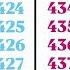 401 To 500 Numbers Counting Video 401 To 500 In English Ginti Video 400 To 500 Counting