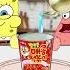 SpongeBob Patrick Pororo Tteokbokki Mukbang 스폰지밥 뚱이 뽀로로 떡볶이 먹방 원칩 몰티져스 챌린지 다다다 Shorts