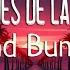 Bad Bunny Después De La Playa Letra Lyrics
