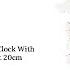 5 Leaf Deer Battery Printed Cuckoo Clock With Black Forest Couple Print 20cm By TRENKLE