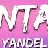 Yandel Encantadora Letra Lyrics