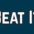 Michael Jackson Beat It Lyric Video