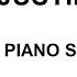 GHOST JUSTIN BIEBER PIANO SHEET FREE GHOST PIANO