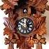 Small Leaf And Loon Cuckoo Clock Made In Germany Cuckoo Bird Pops Out Calls Hour And Half Hour