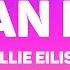 Billie Eilish Ocean Eyes Lyrics