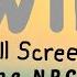 Экран Wii Kill Screen но Карл NPC и Груви хотят это увидеть при участии Ави