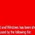 Windows 11 Strange Kill Screen Darksonic