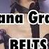 Ariana Grande BELTS 2 NEW A5 S In Dangerous Woman At The Eternal Sunshine Tour