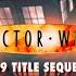 Doctor Who David Tennant 2009 Title Sequence Remake