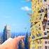 Испытание небоскрёбов из LEGO на устойчивость к землетрясениям