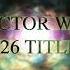 Doctor Who 2026 Title Sequence Concept V1