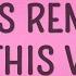 Lady Gaga Always Remember Us This Way Lyrics