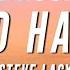1 HOUR Steve Lacy Bad Habit Lyrics