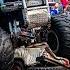 Эксклюзивный в России обзор Бигфут Monster Truck переехал машину