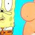 Gold Food VS Real Food SpongeBob Patrick Mukbang Animation 황금음식 VS 진짜 음식 스폰지밥 먹방 다다다
