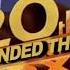 20th Century Fox But It S Actually High Tone Extended Theme
