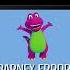 Barney Error Play Station Portal Edition 16 ONLY